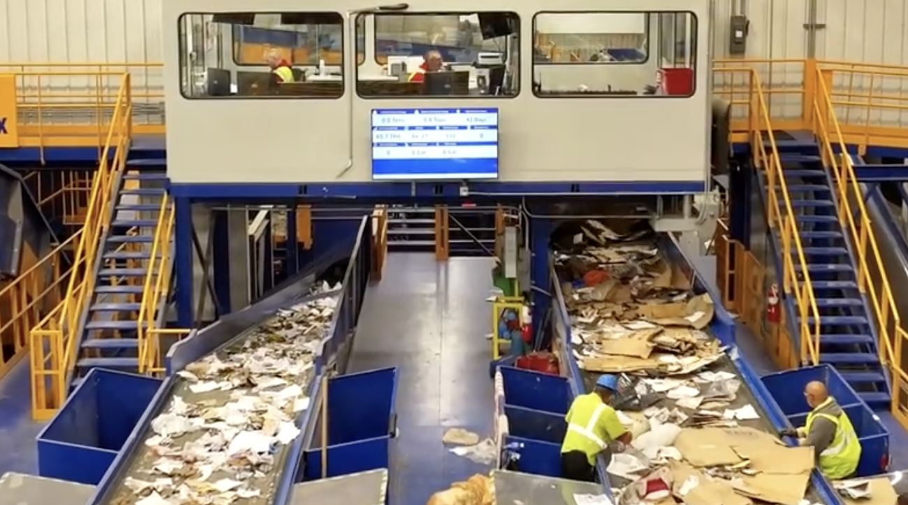 MRF sorting line - Dragonfly live deployment